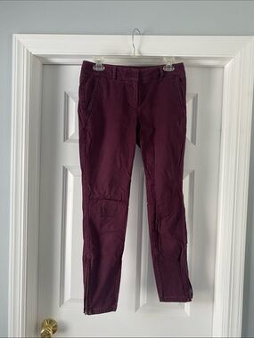 LOFT Skinny Jeans in Deep Plum